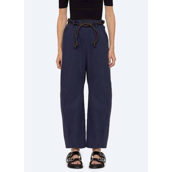 NEW SEA adele sports wear pants in navy - Picture 3 of 10